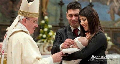 Frasi Sul Battesimo Di Papa Francesco Aforisticamente
