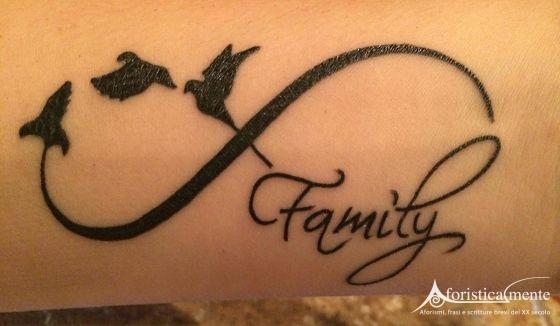 Tatuaggi famiglia - Aforisticamente