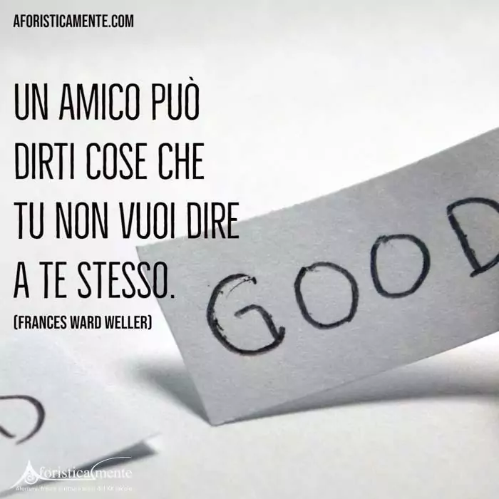 Frasi sull'amicizia e sugli amici