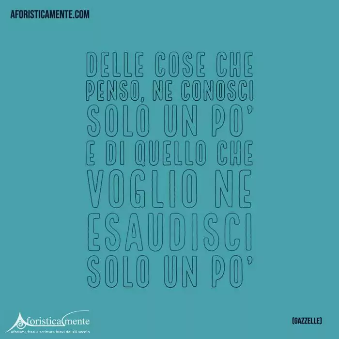Frasi tratte da canzoni italiane di Gazzelle