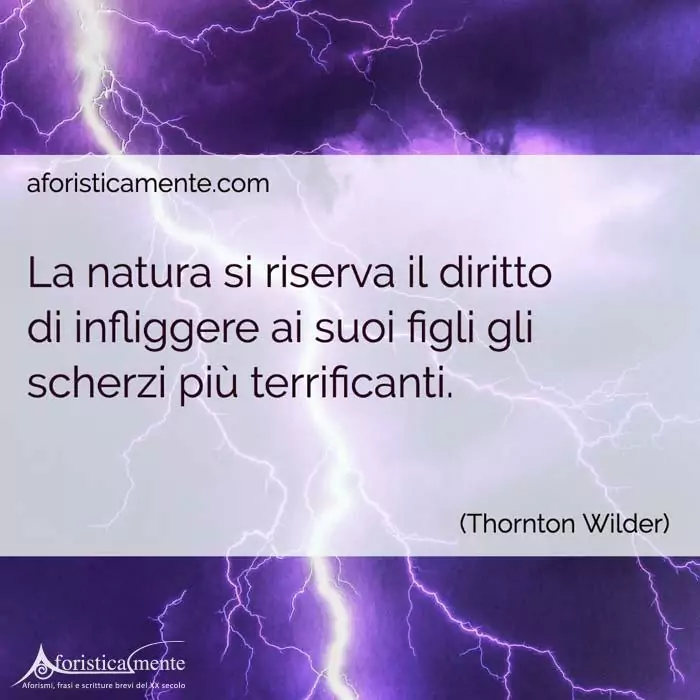 Le frasi belle sulla natura