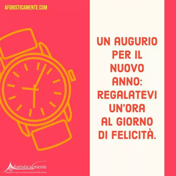 Le frasi per gli auguri di buon anno
