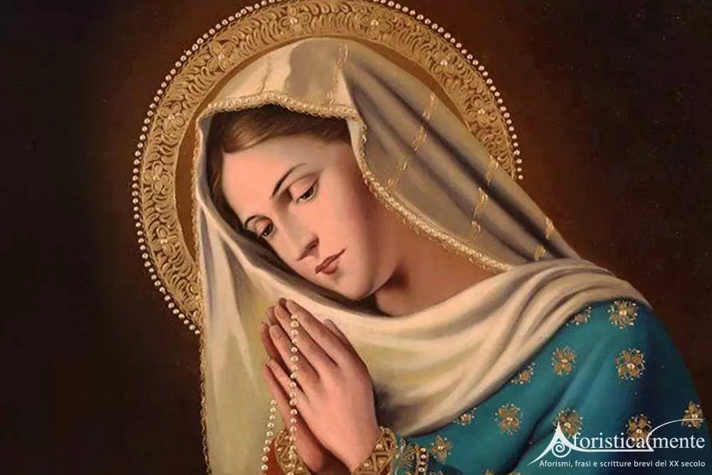 Madonna Vergine Maria - Aforisticamente
