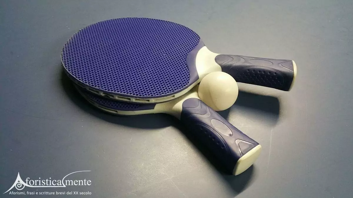 Ping-pong-Aforisticamente