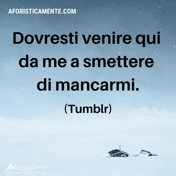 brevi frasi Tumblr